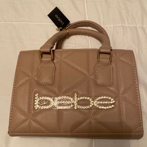 New Crème/Beige Bebe Purse , Comes With a Strap
